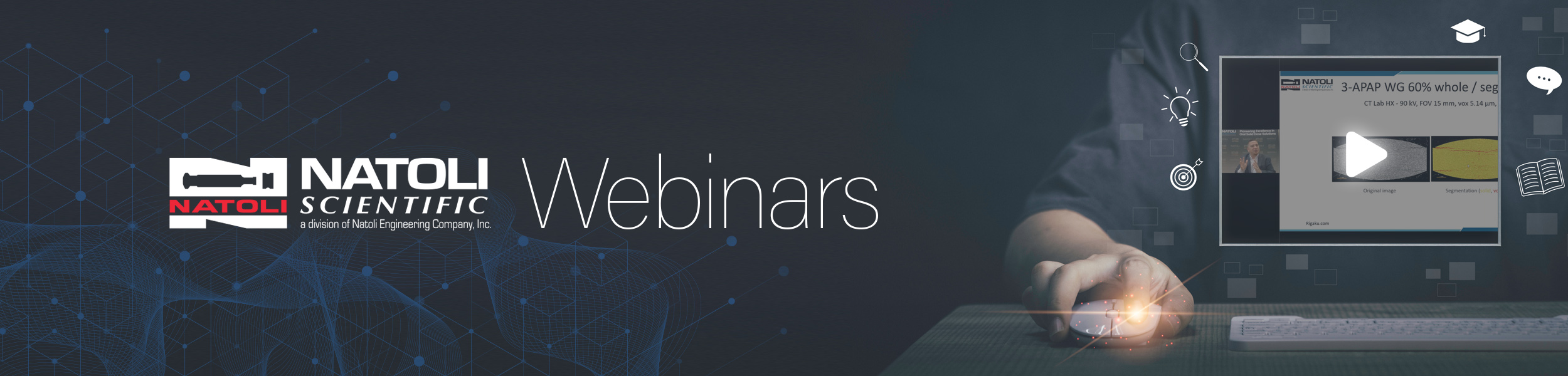 Natoli Scientific webinars banner