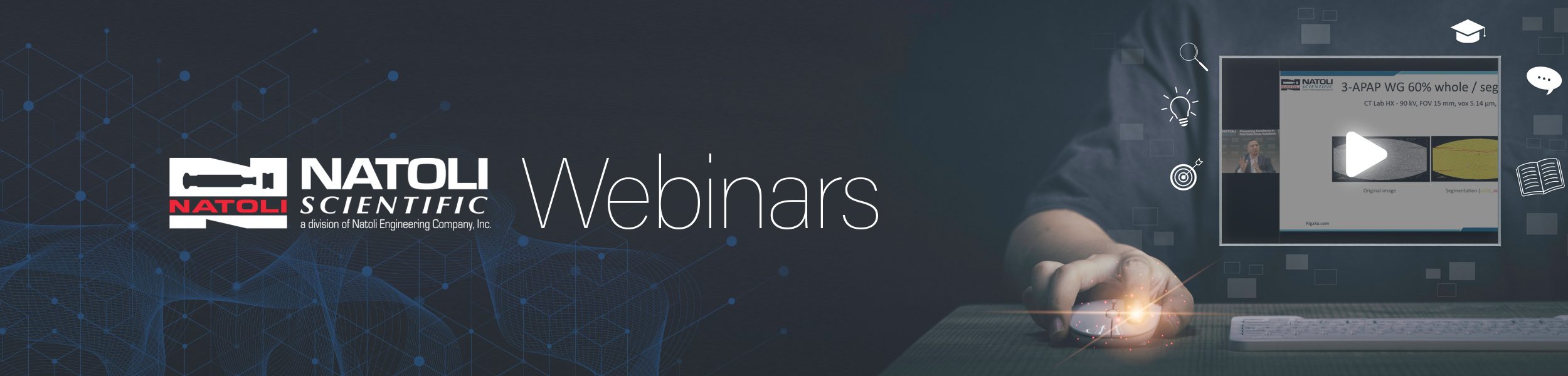 Natoli Scientific webinars banner
